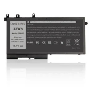 Pin laptop Dell Latitude 5280 5290, 3DDDG NGẮN 42WH 3DDDG (ZIN) - 3 CELL *KO KÉN WH*