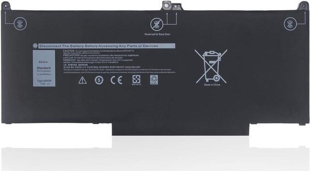 Mặt trước pin laptop Dell Latitude 5300 7300 7400 MXV9V