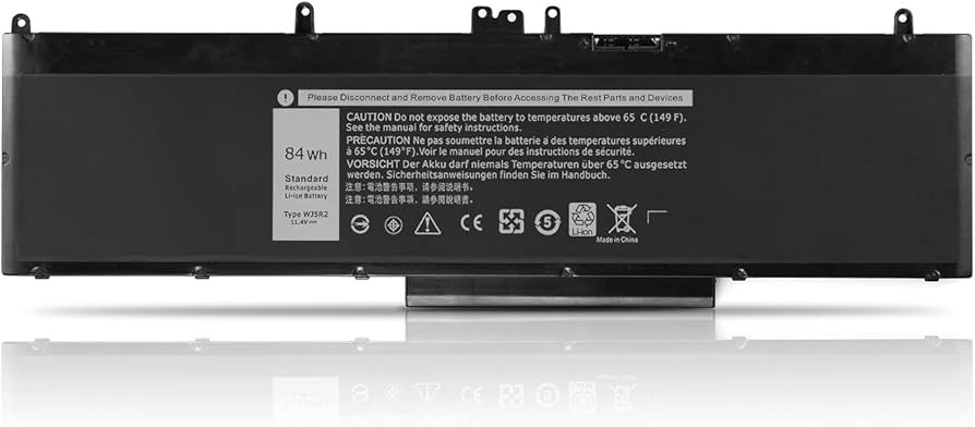 Pin laptop Dell Precision 15 3510, Latitude E5570, 4F5YV WJ5R2 6MT4T DÀI 84WH (ZIN) - 4 CELL