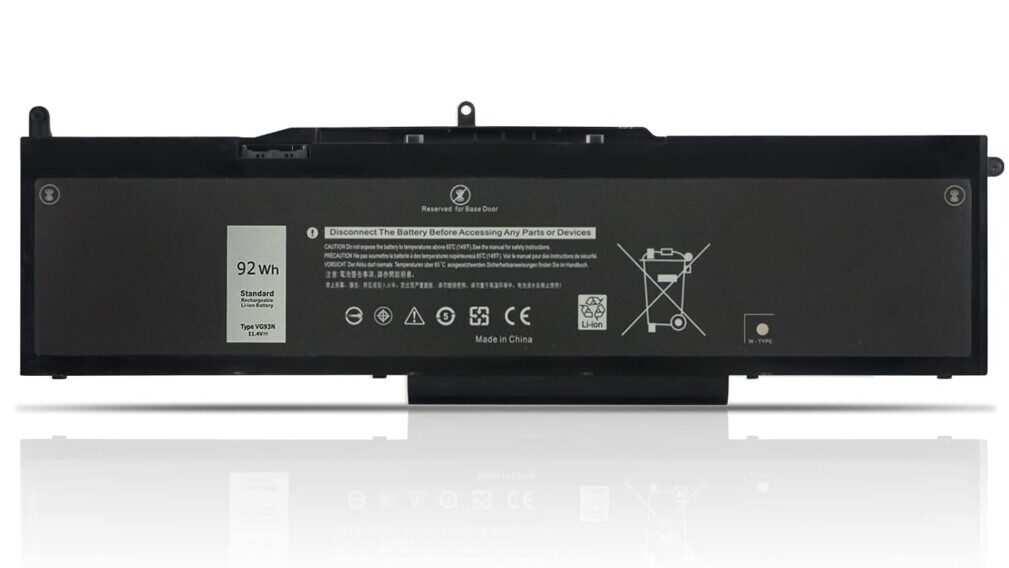 Pin laptop Dell Precision 15 3520 3530 M3520 M3530, VG93N DÀI 92WH (ZIN) - 6 CELL *NẾU CÓ HDD SẼ BỊ CẤN*