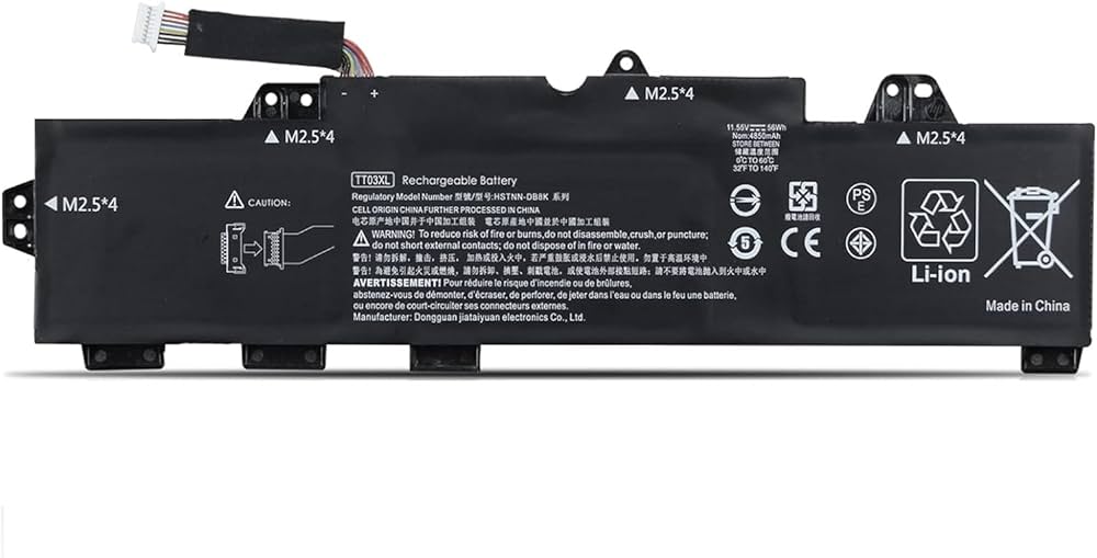 Mặt trước pin laptop HP EliteBook 850 G5, 850 G6, 755 G5, 755 G6, ZBook 15u G5 G6, TT03XL