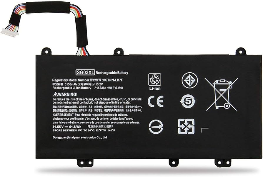 Mặt trước pin laptop HP Envy M7-u000, M7-u001dx, M7-u109dx, 17-u000, 17-u100, SG03XL