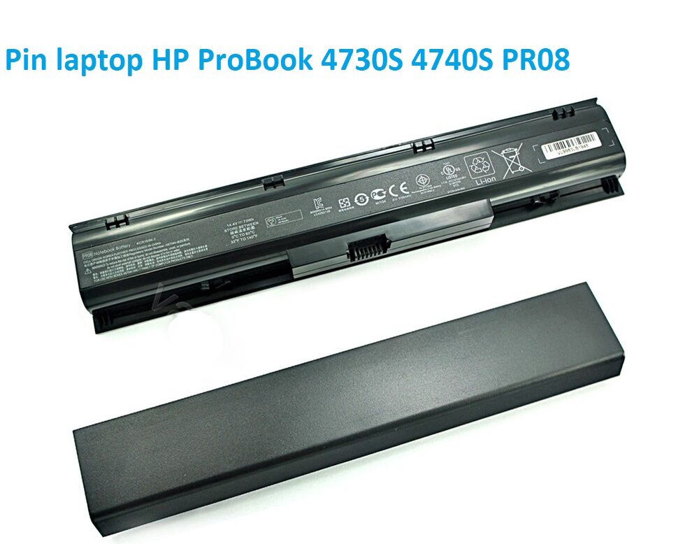 Mặt sau pin laptop HP ProBook 4730s, 4740s, PR08