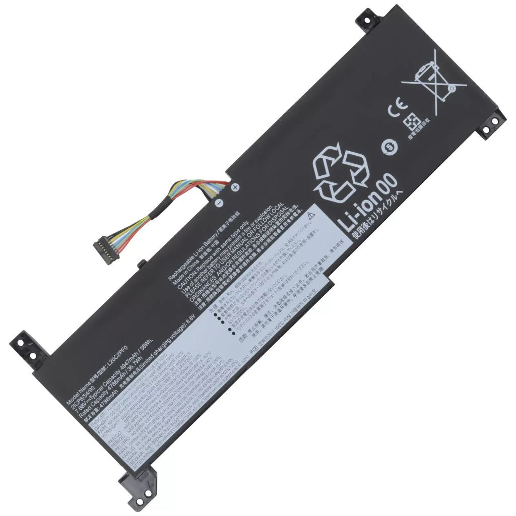 Mặt sau pin laptop Lenovo IdeaPad 3 15ITL6, 15ALC6, L20C2PF0, L20M2PF0