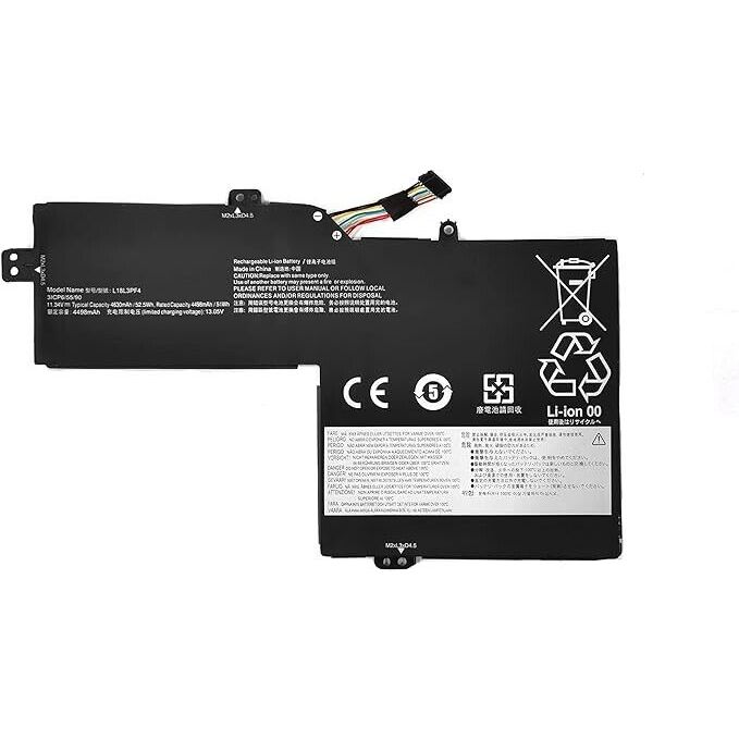Mặt trước pin laptop Lenovo Ideapad S340-13IWL S340-13IML L18L3PF4 L18M3PF4