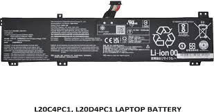 Mặt trước pin laptop Lenovo Legion 5 15ITH6, 15ACH6, 17ITH6, L20C4PC1, L20M4PC1, 80Wh