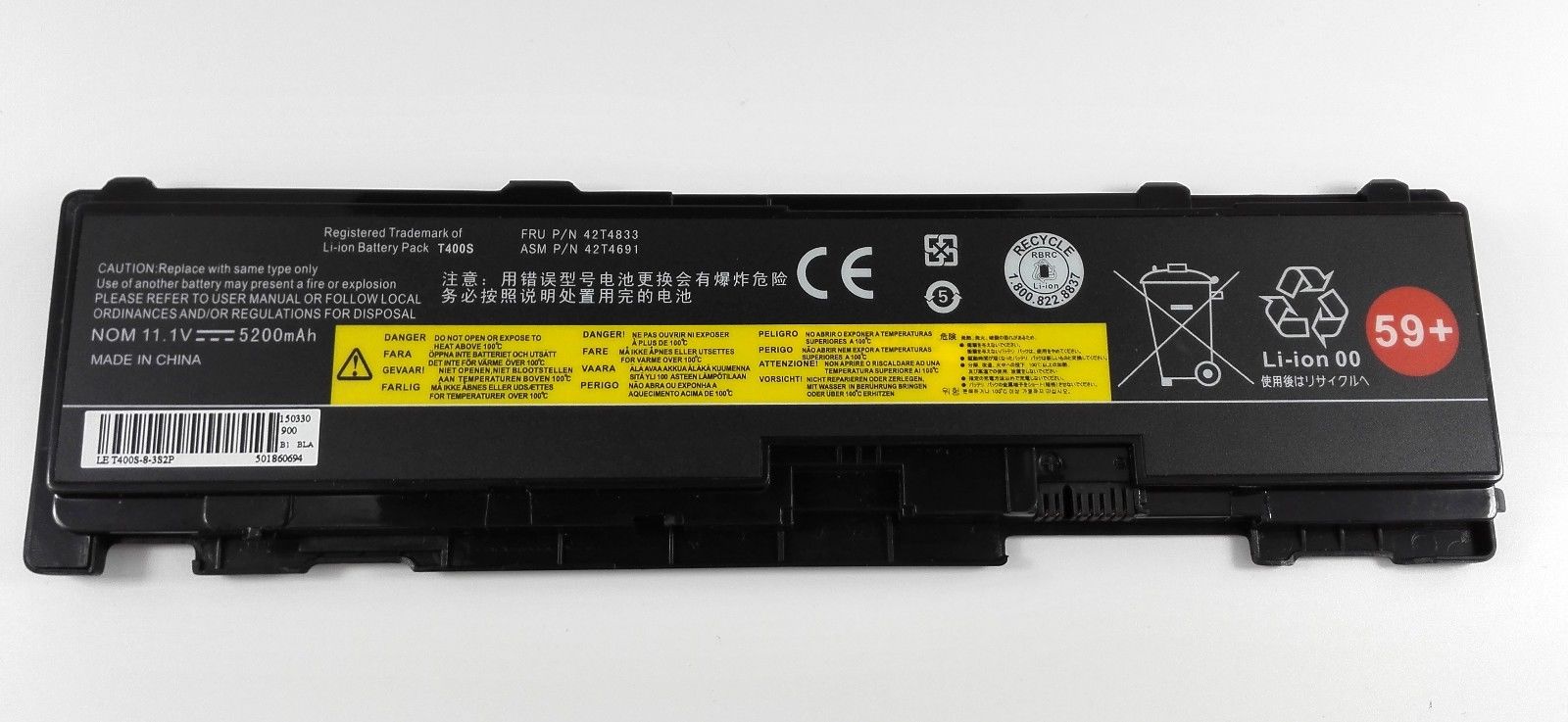 Pin laptop Lenovo T400S