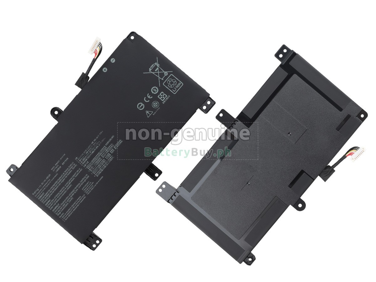 Mặt sau pin laptop Asus FX504, FX504G, FX504GE, FX505, FX505DT, B31N1726