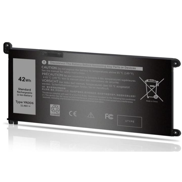 Mặt sau pin laptop Dell Vostro 5481, Inspiron 3593, 5593, YRDD6