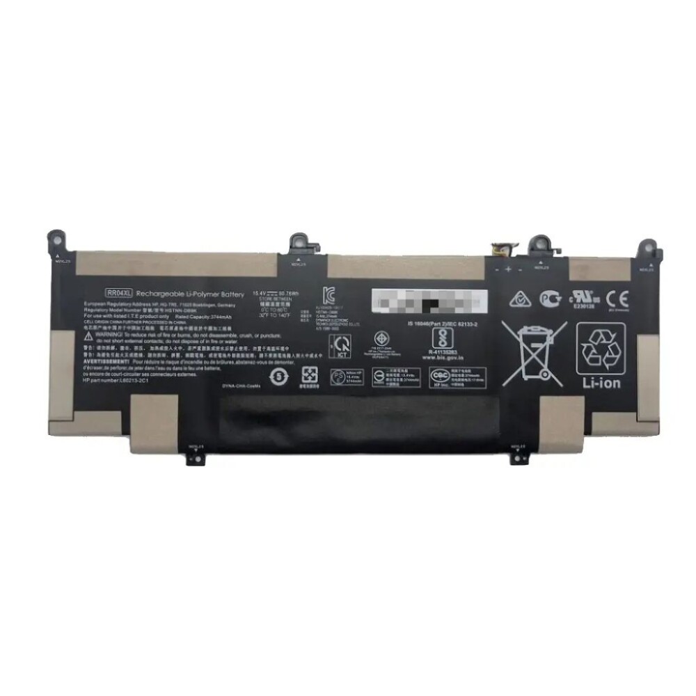 Mặt trước pin laptop HP Spectre x360 13-aw000, 13-aw1000, RR04XL, L60373-005