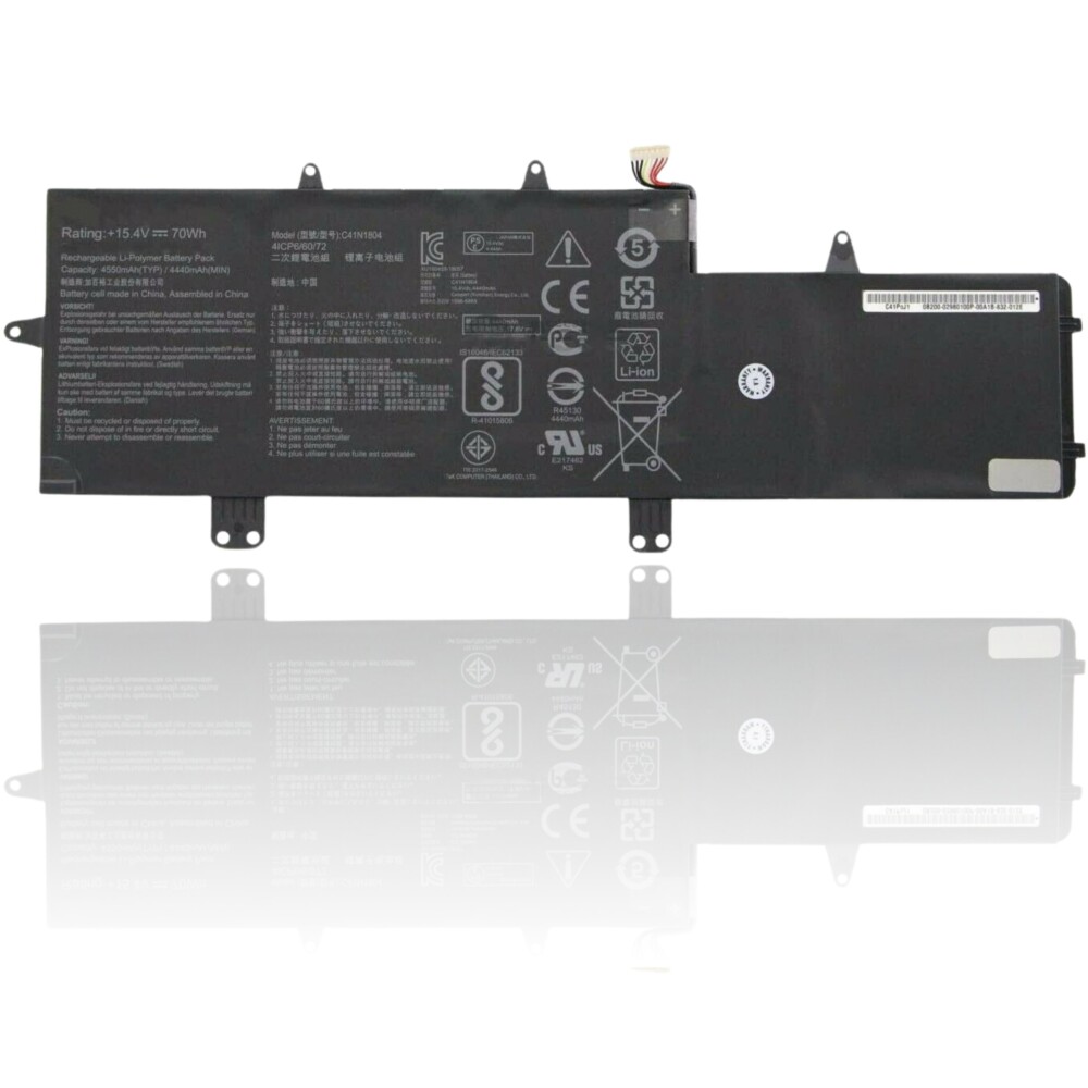 Pin laptop Asus Zenbook Pro 14 UX480 UX480F UX480FD, UX450 UX450F UX450FD, C41N1804 (ZIN) - 3 CELL