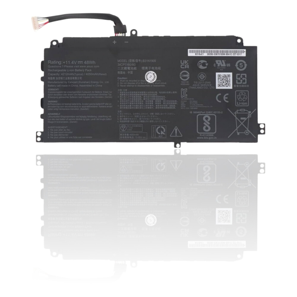 Pin laptop Asus ExpertBook P2 P2451 P2451FA P2451FB Series, B31N1909 (ZIN) - 3 CELL