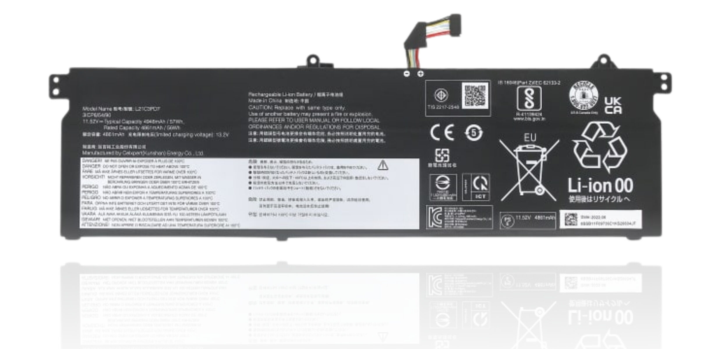 Pin laptop Lenovo ThinkBook 16 G4+ IAP (Type 21CY), Lenovo ThinkBook 16 G4+ ARA (Type 21D1) Series, L21C3PD7 L21M3PD7 L21L4PD8 L21M4PD8 L21C3PD7 (ZIN) - 3 CELL