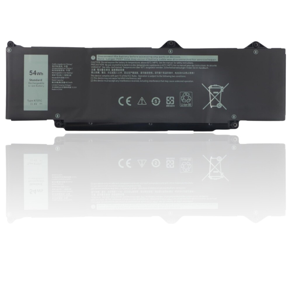 Pin laptop Dell Latitude 3440 3540 5340 5440 5540, Dell Precision 3580, R73TC (GEN 12) R73TC 54WH (ZIN) - 3 CELL