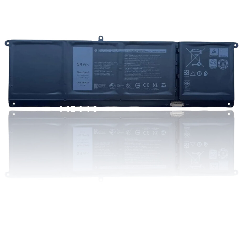 Pin laptop Dell Latitude 3320 3420 3520, Vostro 3510 3511 3515 5310 5410 5415 5510 5515, Inspiron 5418 5518 7415, V6W33 54WH (ZIN) - 4 CELL *NẾU CÓ HDD SẼ BỊ CẤN*