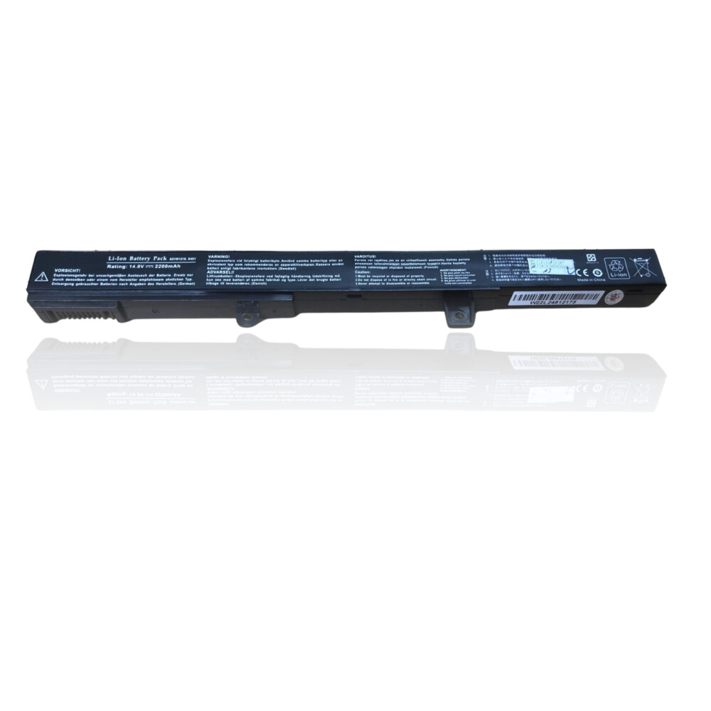 Mặt trước pin laptop Asus X451, X451C, X451CA, X551, X551C, X551CA, X551M, X551MA