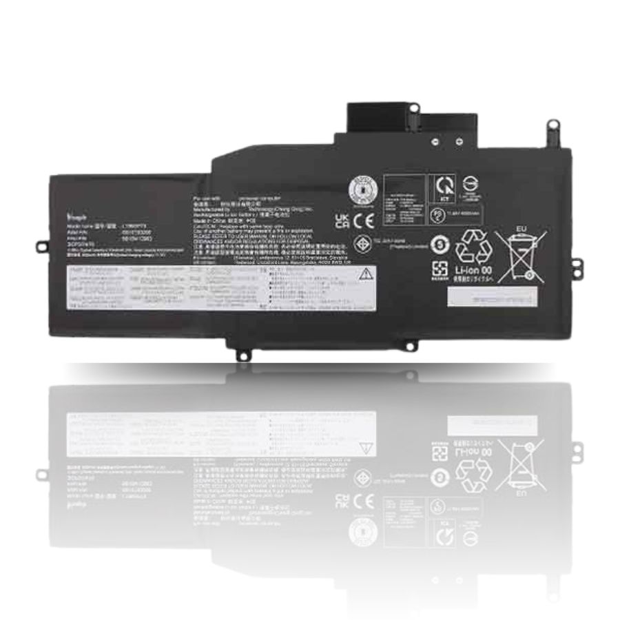 Mặt trước pin laptop Lenovo ThinkPad X1 Nano Gen 1, X1 Nano G1, L19M3P72, L19L3P72, L19C3P72