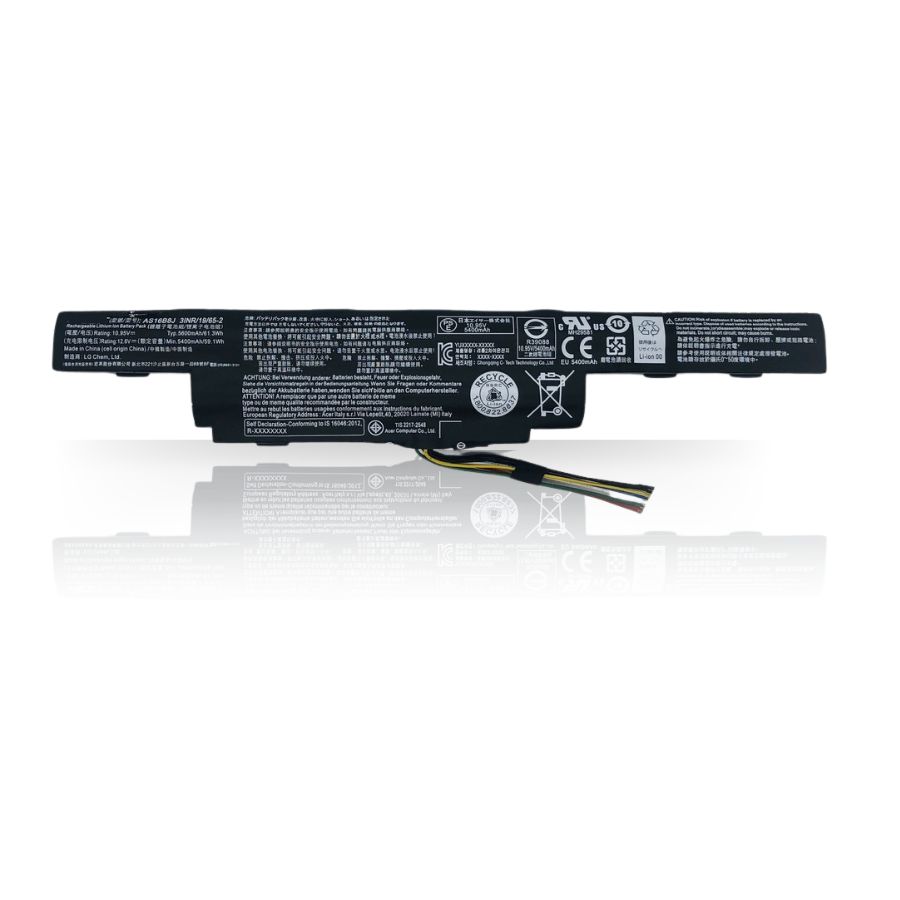 Pin Laptop Acer E5-575G, Acer Aspire E15 E5-523G, E5-533G, E5-575G, E5-774G, F5-573G, TravelMate P259 P259-M P259-G2-M, AS16B5J AS16B8J (ZIN) - 4 CELL