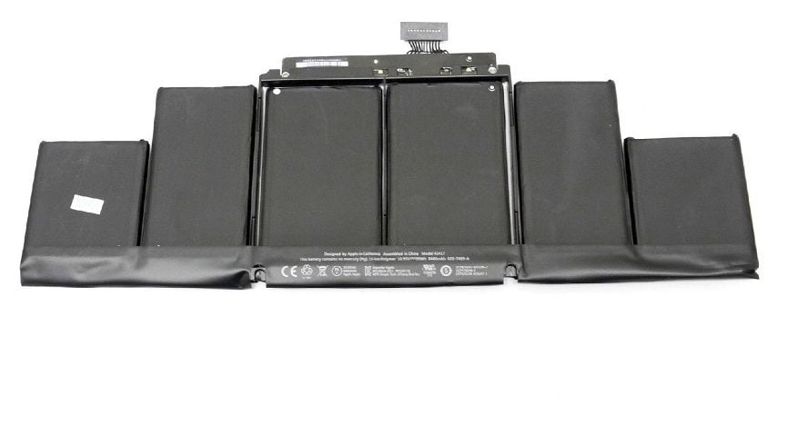 Mặt sau pin laptop Macbook Pro A1398, A1417, MC975, ME664