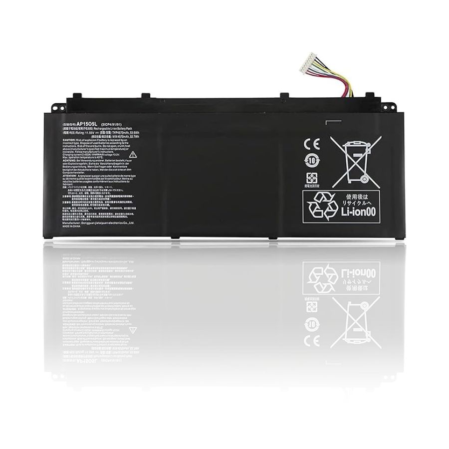 Pin laptop Acer Aspire S5-371, Spin SP513-52, Swift SF114-32, SF514-51, SF515-51, AP15O5L (ZIN) - 3 CELL