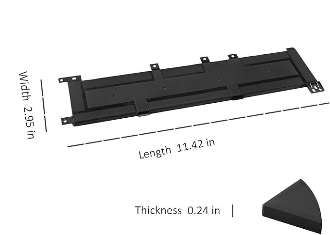 Mặt sau pin laptop Asus VivoBook 17 X705, X705UA, A705UA
