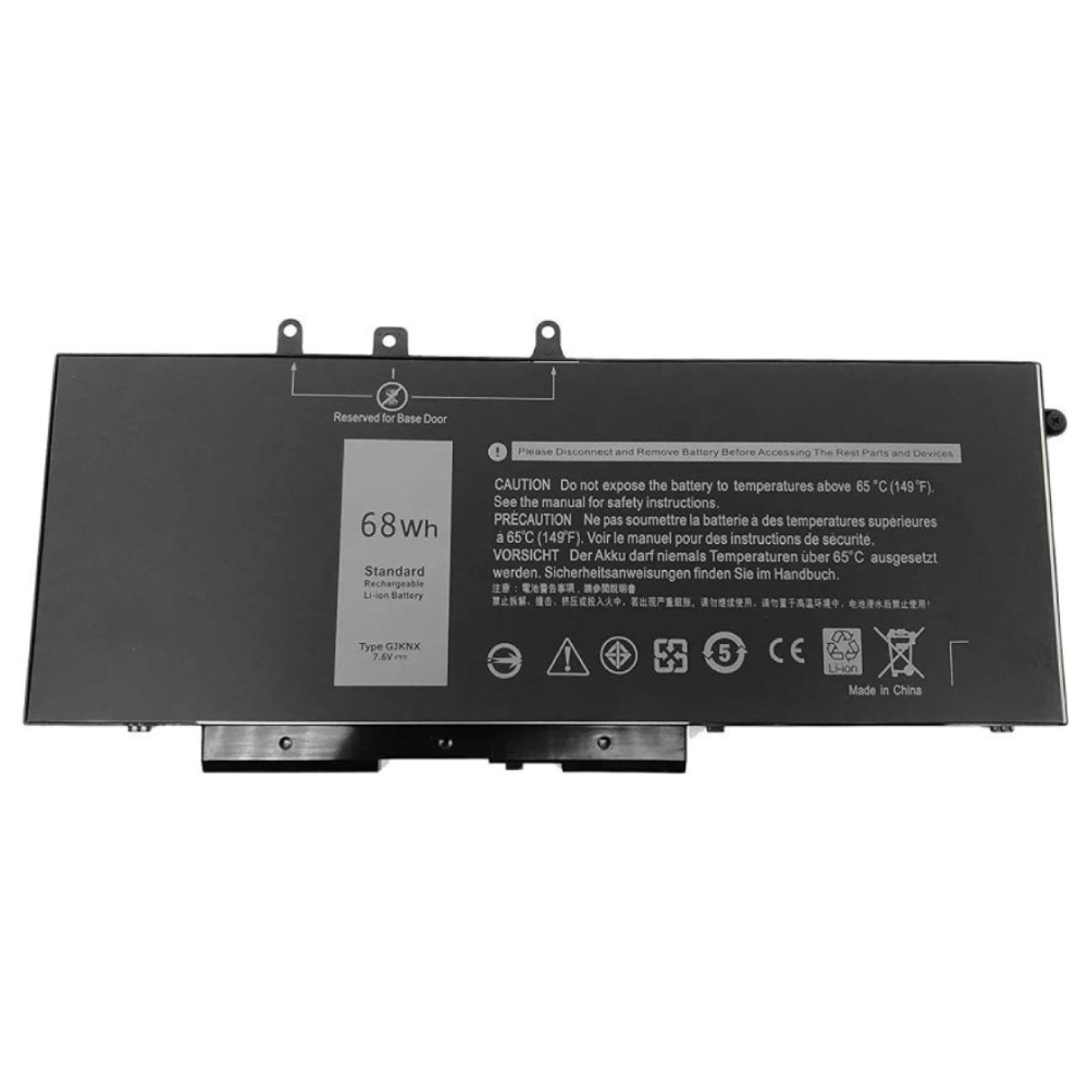 Mặt trước pin laptop Dell Latitude 5480 5490 5491 5580 5590 5591 Precision 3520 3530