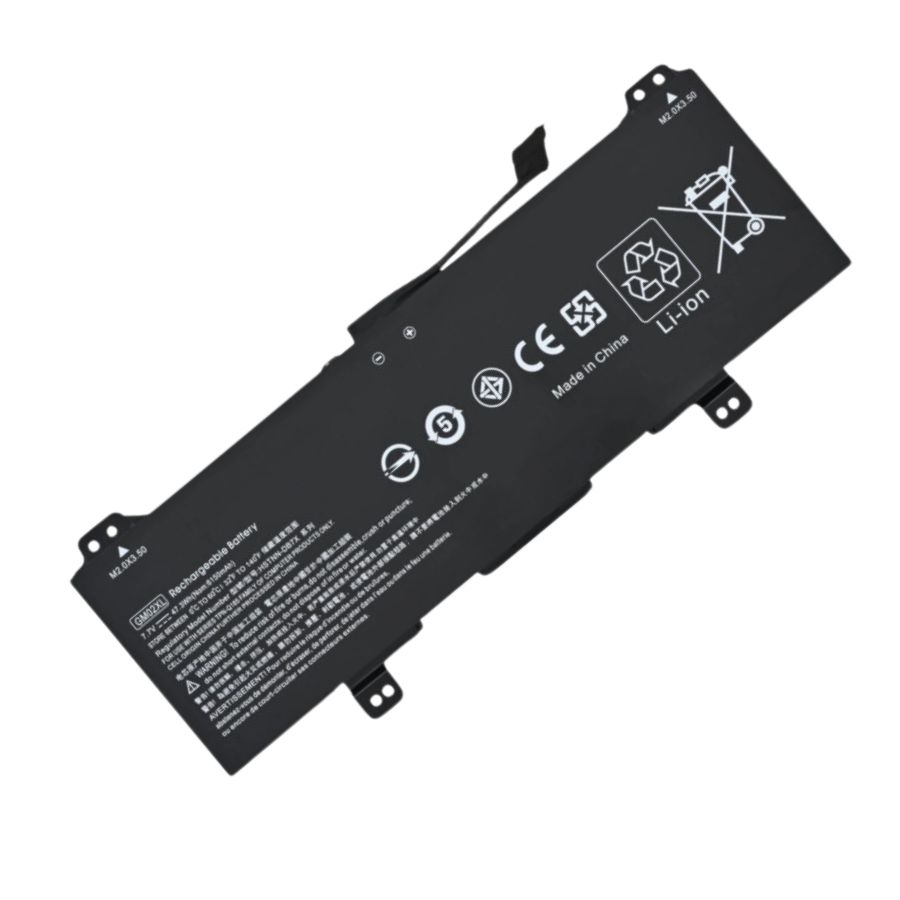Mặt trước pin laptop HP Chromebook 14-ca000, 14-ca020nr, 14-ca060nr, GM02XL