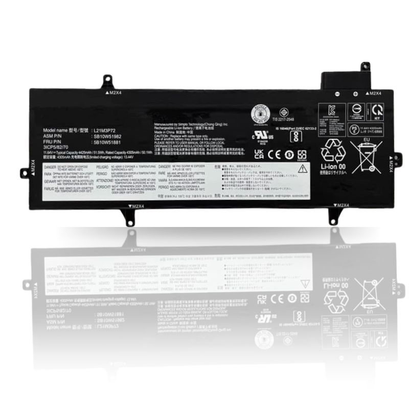 Pin laptop Lenovo ThinkPad Z13 Gen 1 2022 (Type 21D2 21D3), L21B3P71 L21C3P72 L21M3P72 L21C3P73 (ZIN) - 3 CELL