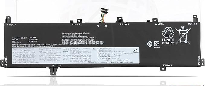 Mặt trước pin laptop Lenovo ThinkPad Z16 Gen 1, L21D4P76, L21C4P74, L21M4P76, L21L4P77