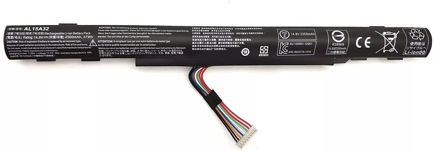 Mặt trước pin laptop Acer Aspire F5-571, F5-573, E5-473, E5-573, E5-574, V3-574