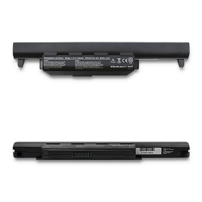 Mặt sau pin laptop Asus K55A, K55VM, K45VD, A55VD, A32-K55