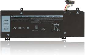 Pin laptop Dell Alienware M15 R1, Alienware M17 R1, Inspiron Gaming G5 5590, Gaming G7 7590, Gaming G7 7790, 0JJPFK 60WH 1F22N (ZIN) - 4 CELL *KO CẤN HDD*