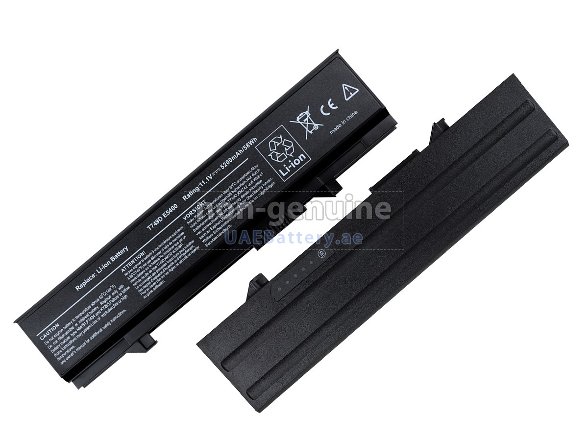 Mặt trước pin laptop Dell Latitude E5400, E5410, E5500, E5510, KM742, RM668, MT264