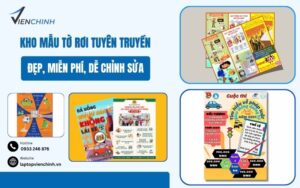 Kho Mẫu Tờ Rơi Tuyên Truyền Đẹp, Miễn Phí, Dễ Chỉnh Sửa