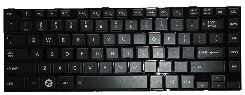 Mặt trước bàn phím laptop Toshiba Satellite R840, R940, Tecra R840 Renew