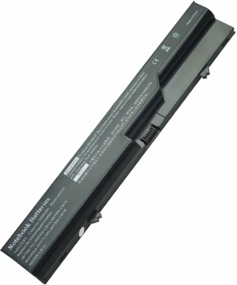 Mặt trước pin laptop HP ProBook 4320s 4321s 4325s 4326s (5200mAh, 6 Cell)