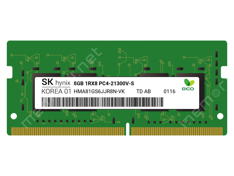 DDR4 8GB LAPTOP NEW - SKHYNIX - BUS 3200