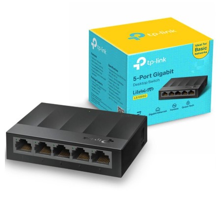 SWITCH CHIA MẠNG TP-LINK TL-LS1005G GIGABIT (5 PORTS) - CHÍNH HÃNG