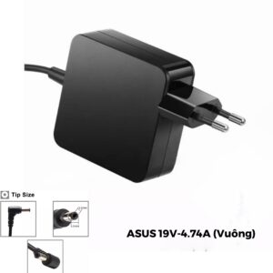 SẠC ASUS 19V-4.74A (Vuông) – ZIN