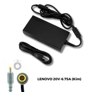 SẠC LENOVO 20V-6.75A (Kim) – ZIN