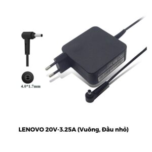 LENOVO 20V-3.25A (Vuông, Đầu nhỏ)