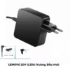 LENOVO 20V-2.25A (Vuông, Đầu nhỏ)
