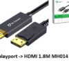 Cáp Displayport Ra Hdmi M-pard 1m8 Md014