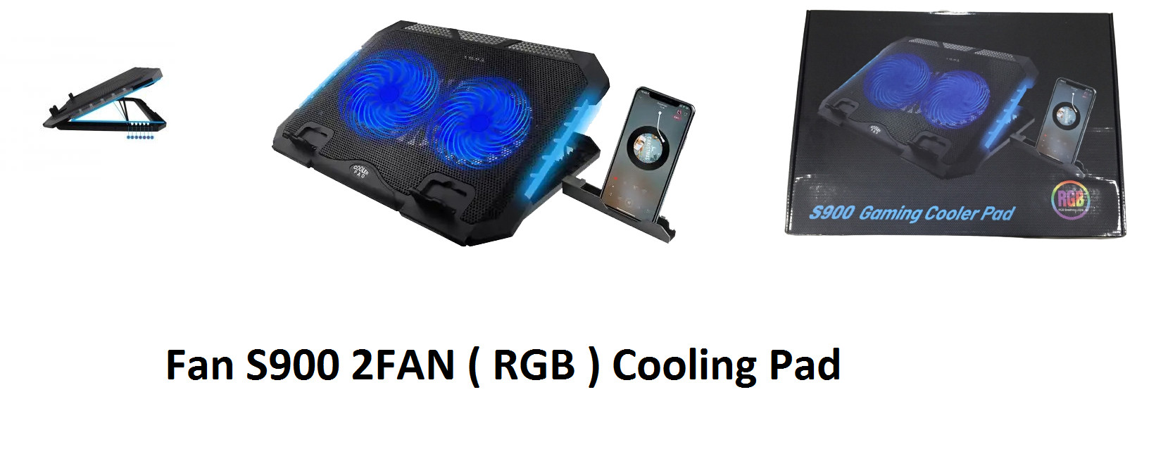 Đế Tản Nhiệt Laptop S900 Rgb