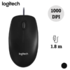 Chuột Có Dây Logitech B100 - Chính Hãng