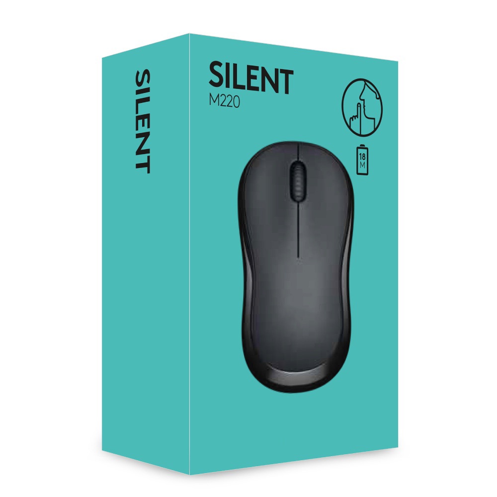 Chuột Ko Dây Logitech M220 - OEM (Bh 6th)
