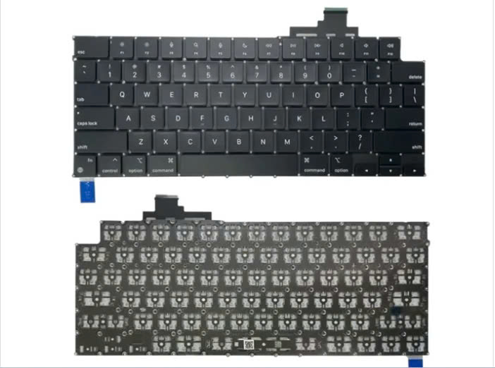 Bàn phím laptop Macbook A2681/A2941, Macbook Air 13'' M3 A3113 (2024) EMC 8611, Macbook Air 15'' M3 A3114 (2024) EMC 8612(US) (BH 6TH)