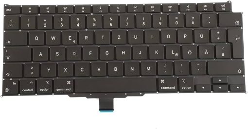 Mặt trước bàn phím laptop Macbook Air 13 inch M1 A2337 Chuẩn UK Màu Đen