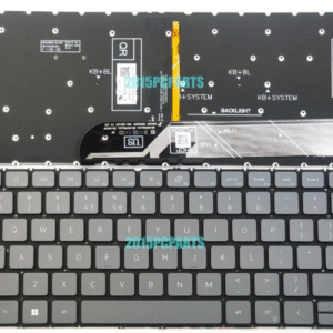 Bàn phím laptop Dell Latitude 3320 3420, Inspiron 13 5310 5320 5325 5330, Inspiron 14 5410 5415 5418 5420 5425 5430, Inspiron 14 Plus (2-in-1) 7420 7425 7430, Inspiron 16 5620 5625 5630 5635 7620 7625 7630 7635, Vostro 5310 5320 5410 5415 (GEN 10 11) XÁM TRẮNG (LED, BH 6TH) *INTEL GEN 10 11 - NÚT LXTP TO*