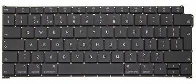 Mặt trước bàn phím laptop Macbook Air 13 inch A1932 2018, 2019, MRE82, MREE2, MVFH2, MVFL2 Layout UK